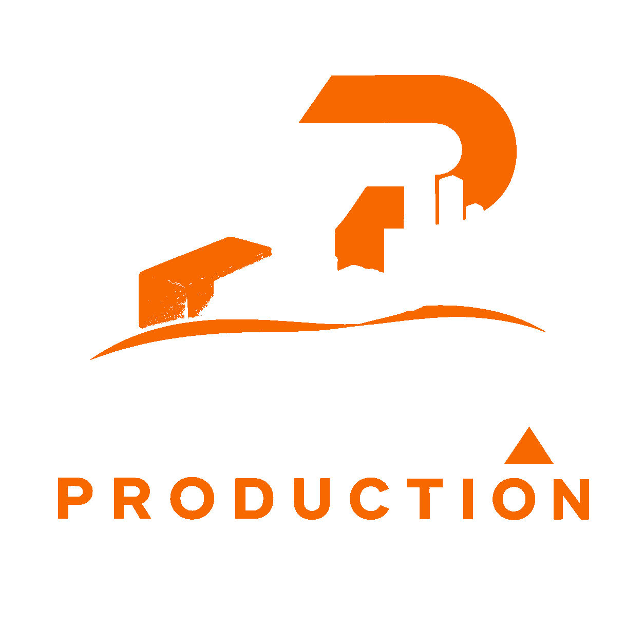Logo TERRA PRODUCTION (version claire pour fond sombre)